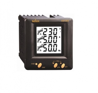 VAF36A - Đồng hồ đo: Điện áp, dòng điện và tần số